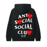 ASSC X CDG Black Hoodie