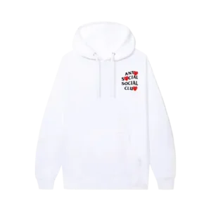 ASSC X CDG White Hoodie