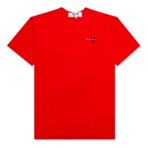 CDG Double Emblem Red Shirt