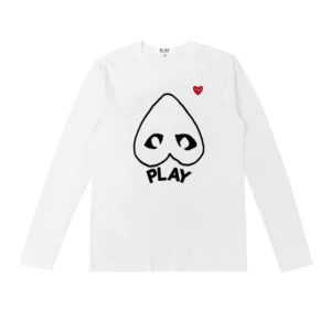 CDG Men Women Long sleeved T-Shirt