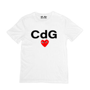 CDG Play Heart Logo T-Shirt