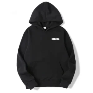 CDG Small Logo Black Hoodie