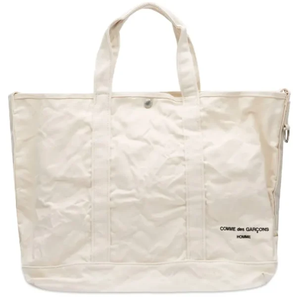 Comme Des Garcons Yue Cotton Canvas Tote Bag