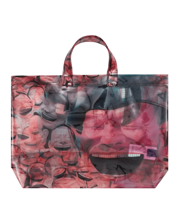 Comme Des Garcons Yue Minjun Tote Bag Multicolor