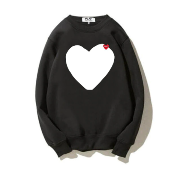 Different Heart Cdg Sweatshirt